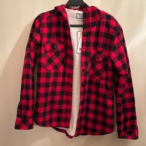 Boston trades shirt/jacket NWT sz S